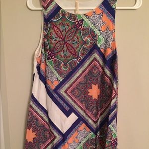 Spring mini dress